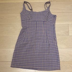Urban Outfitters BDG Plaid Pattern Mini Dress